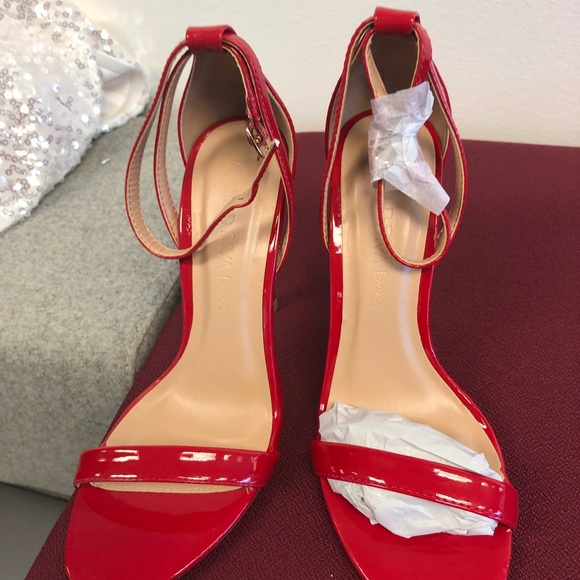 New Wild Diva lounge size 6 strappy stiletto heels - Picture 4 of 6